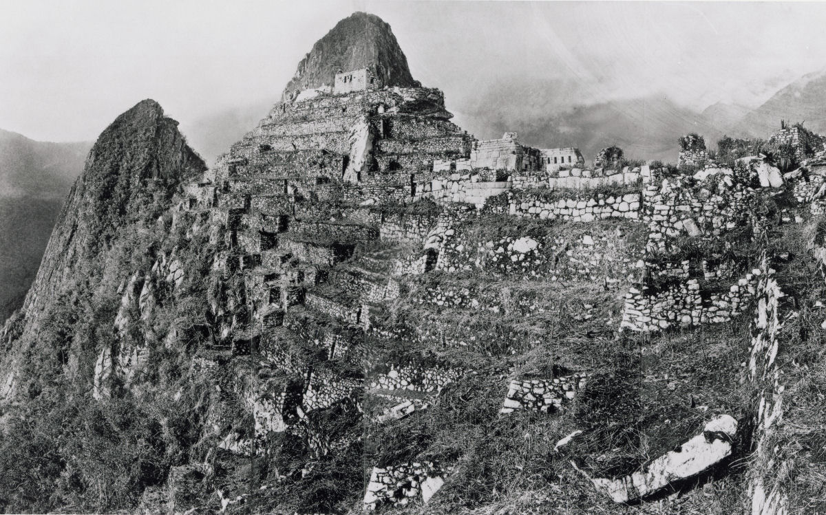 qu'est-ce que le Machu Picchu : photo ancienne du machu picchu