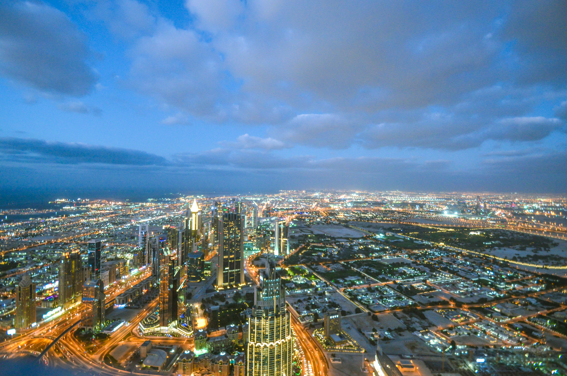 où se loger à Dubai : vue panoramique sur Dubai