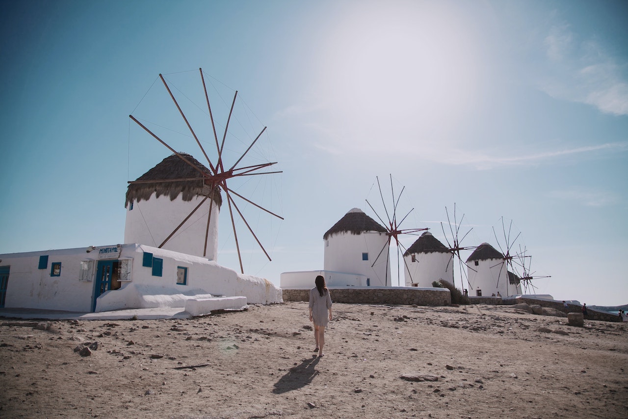 Combien de temps rester à Mykonos : découverte des moulins de mykonos