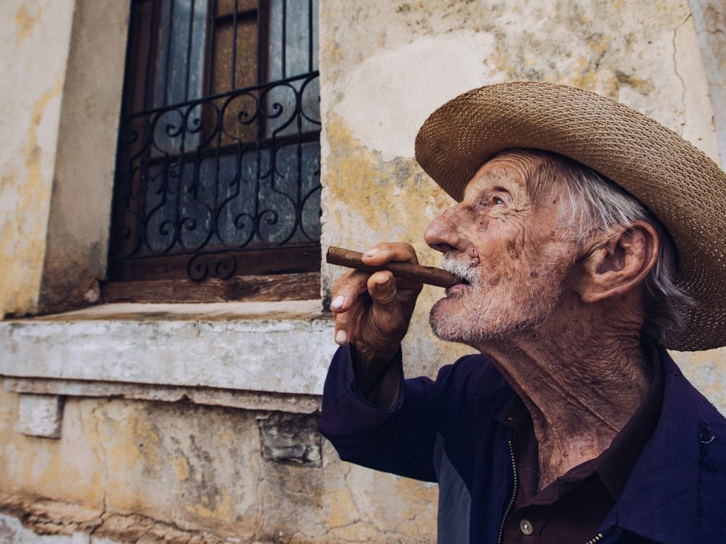 blog voyage amérique : portrait cigare cuba