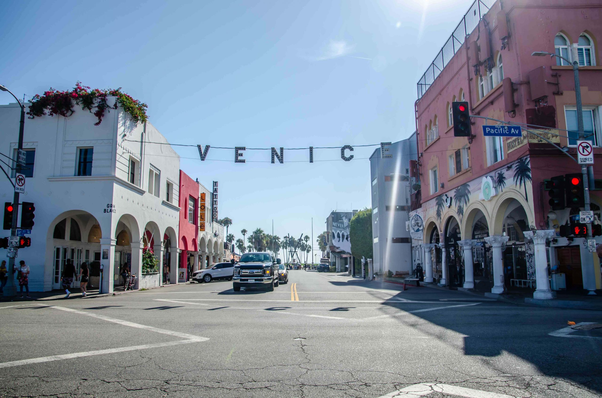 visiter Venice Beach : venice sign
