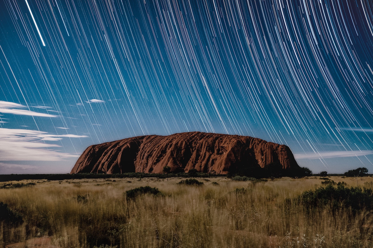 3 jours à Uluru : night picture uluru