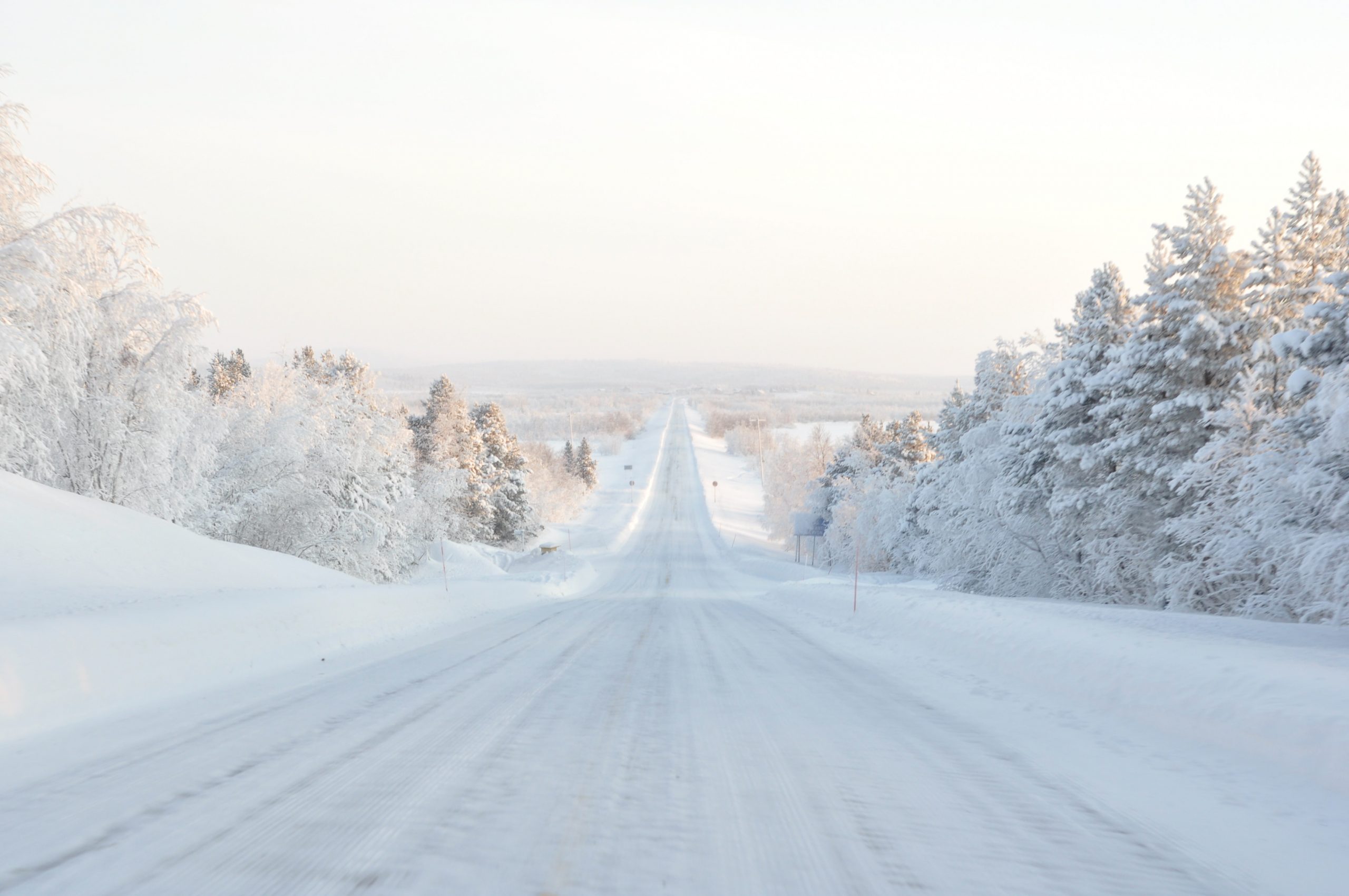 questions sur la Laponie : route de laponie