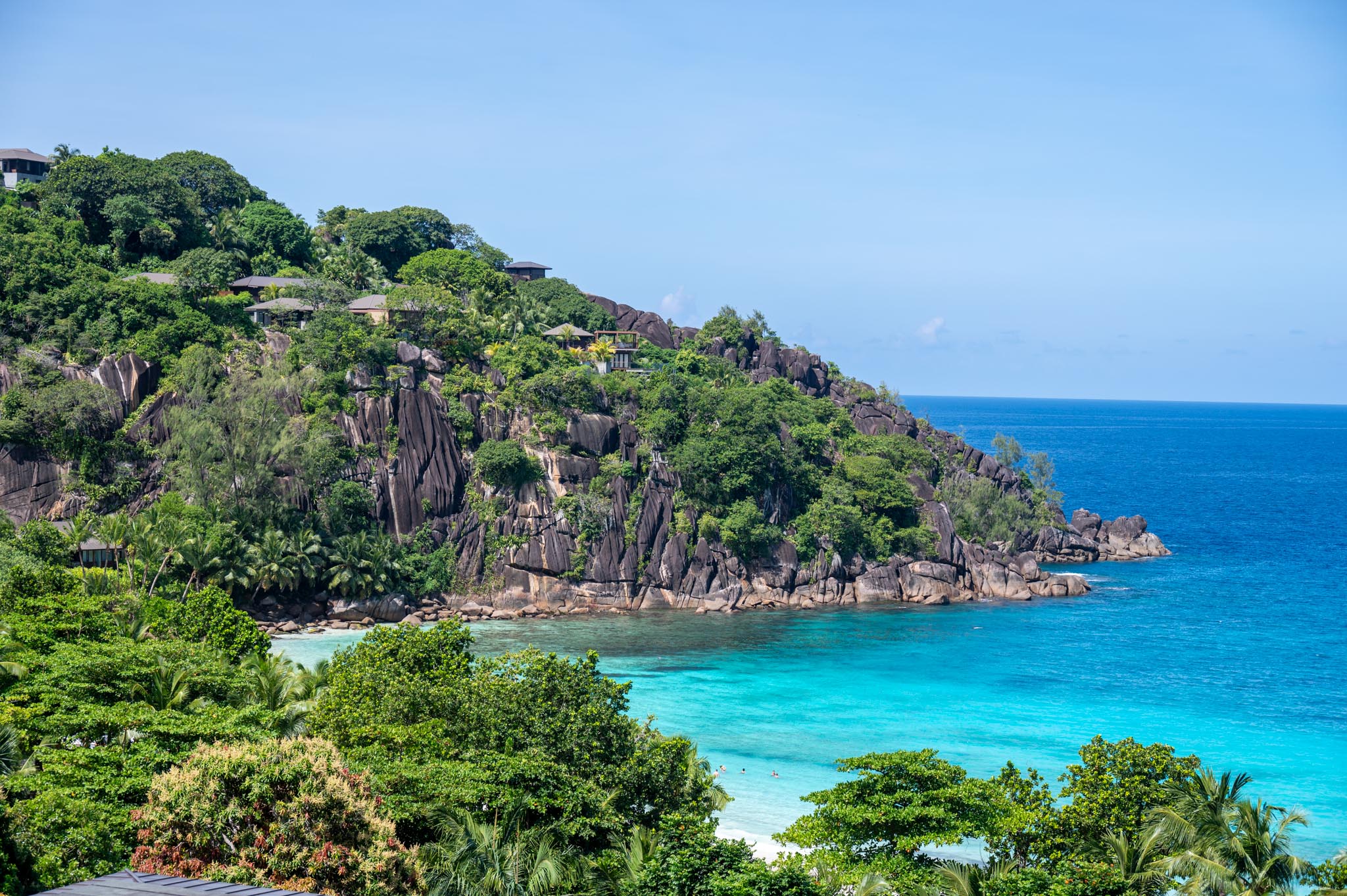 combien de temps rester aux Seychelles : Plage Mahe Four Seasons
