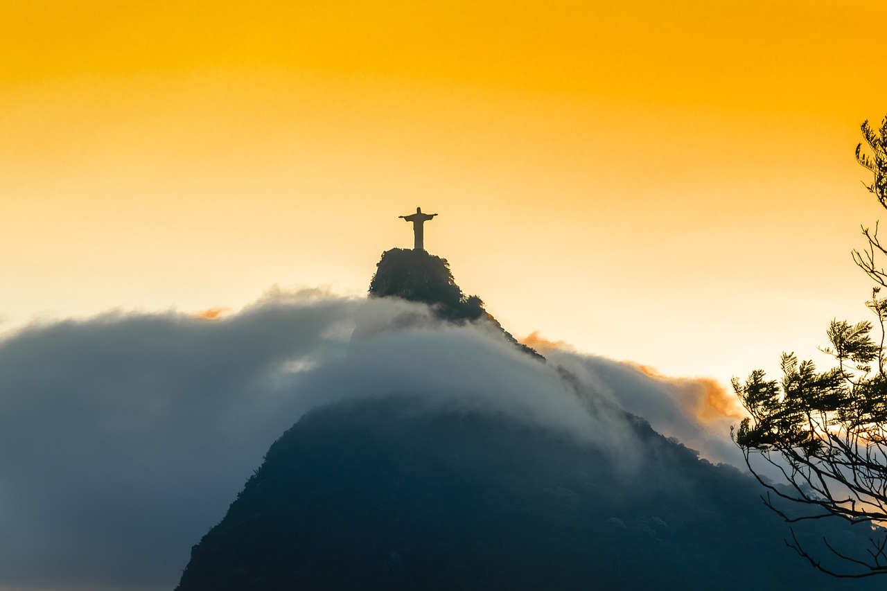 Combien de temps rester à Rio de Janeiro : vue sur le Corcovado